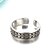 זול Fashion Ring-יוניסקס טבעת הטבעת טבעת מתכווננת כסף כסף סטרלינג כסוף וינטאג&#039; יומי קזו&#039;אל תכשיטים