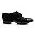 cheap Ballroom Shoes &amp; Modern Dance Shoes-Men&#039;s Modern Shoes / Ballroom Shoes Leatherette Lace-up Oxford Low Heel Non Customizable Dance Shoes Black