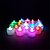 olcso Gyertyák és gyertyatartók-1db mini több színben vezetett elektronikus gyertya lámpa esküvői party karácsonyi dekoráció (véletlenszerű szín)