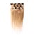 billiga Hårförlängningar med clip-in-PANSY Klämma in Människohår förlängningar Rak Remy-hår Äkta hår Brasilianskt hår Lätt Blondin