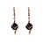 cheap Earrings-18k Gold AAA Zircon Drop Earrings JewelryImitation Diamond Birthstone