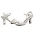 cheap Women&#039;s Sandals-Women&#039;s Chunky Heel Buckle PU Summer White / Yellow / Party &amp; Evening / Party &amp; Evening
