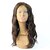 Χαμηλού Κόστους Περούκες από ανθρώπινα μαλλιά-Φυσικά μαλλιά Πλήρης Δαντέλα / Δαντέλα Μπροστά Περούκα Κυματιστό 130% / 150% Πυκνότητα Φυσική γραμμή των μαλλιών / Περούκα