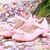 levne Dívčí obuv-Dívčí Obuv PU Léto Podpatky Mašle Imitace perel pro Šaty Černá Bílá Růžová