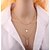 olcso Divat nyaklánc-Női Nyaklánc medálok Divat Ötvözet Aranyozott Ezüst Nyakláncok Ékszerek Kompatibilitás Esküvő Parti Napi Hétköznapi