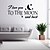 cheap Wall Stickers-Decorative Wall Stickers - Plane Wall Stickers Landscape / Animals Living Room / Bedroom / Bathroom / Removable / Re-Positionable
