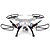 abordables Quadcópteros y Multirrotores de RadioControl-RC Dron SYMA X8G 4 Canales 6 Ejes 2.4G Con Cámara HD 5.0MP Quadccótero de radiocontrol  Retorno Con Un Botón / Modo De Control Directo / Vuelo Invertido De 360 Grados Quadcopter RC / Mando A