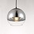 voordelige Eilandlichten-20CM ontwerpers Plafond Lichten &amp; hangers Glas Glas Globe Galvanisch verzilveren Modern eigentijds 110-120V / 220-240V