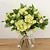 Недорогие Искусственные цветы-1 Филиал Шелк Гардения Букеты на стол Искусственные Цветы