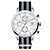 cheap Dress Classic Watches-SINOBI Men&#039;s Wrist Watch Quartz Stainless Steel Blue 30 m Water Resistant / Waterproof Calendar / date / day Chronograph Analog White