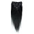 cheap Clip in Hair Extensions-PANSY Clip In Human Hair Extensions Straight Remy Human Hair / Human Hair Brazilian Hair