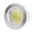 abordables Ampoules électriques-7W GU10 Spot LED MR11 1 COB 650 lm Blanc Chaud / Blanc Naturel Décorative AC 100-240 V 1 pièce