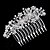 cheap Headpieces-Pearl / Crystal / Rhinestone Hair Combs with 1 Wedding / Special Occasion / Casual Headpiece