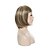 cheap Synthetic Trendy Wigs-Synthetic Wig Straight Style Capless Wig Grey Mixed Color Synthetic Hair Women&#039;s Multi-color Wig Black Wig