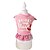 cheap Dog Clothes-Dog Shirt / T-Shirt Dress Puppy Clothes Stripes Letter &amp; Number Fashion Dog Clothes Puppy Clothes Dog Outfits Blue Pink Costume for Girl and Boy Dog Cotton XS S M L XL