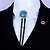preiswerte Herrenmode Accessoires-Krawatten Draussen Kreisform Geometrische Form zum Ganzjährig Kleidung Accessoires / Edelstahl / Ketten / Edelstahl / Achat / Kubikzirkonia