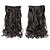 cheap Clip in Extensions-Neitsi® 1pc 110g 22&quot; 3/4 Full Head 5clips Kanekalon Synthetic Braiding Hair Pieces Clip In/on Wavy Extensions