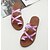 cheap Women&#039;s Sandals-Women&#039;s Shoes Glitter Summer Flat Heel For Casual Black Silver Purple