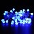 preiswerte LED Lichterketten-4m Leuchtgirlanden 40 LEDs LED Diode Blau / Lila Party / Dekorativ / lieblich AA-Batterien angetrieben 1pc