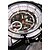 cheap Mechanical Watches-WINNER Men&#039;s Skeleton Watch Wrist Watch Mechanical Watch Automatic self-winding Luxury Water Resistant / Waterproof Hollow Engraving Luminous Analog Gold / White White / Black Black / Stainless Steel