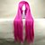 abordables Perruques de déguisement-cosplay costume perruque synthétique perruque cosplay perruque droite perruque droite rose très long rose cheveux synthétiques femme rose hairjoy