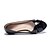 cheap Women&#039;s Sandals-Women&#039;s Shoes Patent Leather Low Heel Peep Toe / Open Toe Sandals Office &amp; Career / Dress / Casual Black / Blue / Pink