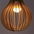 tanie Światła wiszące-Lampy widzące Oświetlenie od dołu (uplight) Inne Drewno / Bambus Drewno / Bambus LED 110-120V / 220-240V Nie zawiera żarówek / VDE / E26 / E27