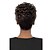 olcso Szintetikus parókák-női rövid göndör haj paróka szintetikus barna hőálló üvegszálas olcsó cosplay fél paróka haja