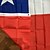 olcso Léggömb-chilei zászló 90 * 150cm a zászlók értékesítik világ minta egyéni minőségű poliészter ünneplés dekoráció