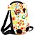tanie Niezbędniki podróżne dla psów-Kot Psy Plecak podróżny Carrier Bag Plecak przedni Przenośny Oddychający Kreskówki Tkanina Żółty Czerwony Niebieski