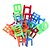 abordables Jeux de Société-18 pcs Blocs de Construction Jeux d&#039;Empilage Plastique Chaise Professionnel Classique Equilibre Enfant Enfants Adulte Garçon Fille Jouets Cadeaux