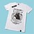 baratos Cosplay para o Dia a Dia &amp; T-shirts-Inspirado por Meu Vizinho Totoro Gato Anime Fantasias de Cosplay Cosplay T-shirt Estampado Manga Curta Camiseta Para Unisexo
