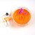 cheap Small Animals Accessories-Chinchillas Mouse Hamster Water Bottle Cages Bed Plastic Orange Blue Pink