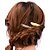 cheap Hair Jewelry-Women Casual Alloy Feather Hairpin Hair Accessories 1pc