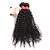お買い得  つけ毛（ナチュラルカラー）-人間の髪編む ペルービアンヘア Kinky Curly ３個 ヘア織り