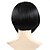 cheap Synthetic Trendy Wigs-Synthetic Wig Straight Kardashian Straight Wig Short Black Synthetic Hair Women&#039;s Black