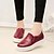 cheap Women&#039;s Slip-Ons &amp; Loafers-Women&#039;s Shoes PU Platform Creepers Loafers Outdoor / Work &amp; Duty / Casual Black / White / Burgundy