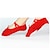 preiswerte Ballettschuhe-Damen Balletschuhe Sneaker Schnürsenkel Maßgefertigter Absatz Weiß Schwarz Rot Zwickel