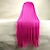 halpa Räätälöidyt peruukit-cosplay puku peruukki synteettinen peruukki cosplay peruukki suora suora peruukki pinkki erittäin pitkä pinkki synteettiset hiukset naisten vaaleanpunainen hairjoy