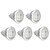 cheap Light Bulbs-LED Spotlight 310 lm GU10 MR16 3 LED Beads High Power LED Dimmable Warm White 220-240 V / 5 pcs