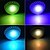 billige Lyspærer-100-300 lm E26 / E27 Smart LED-lampe A60(A19) 1 LED perler Høyeffekts-LED Fjernstyrt RGB 85-265 V