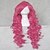 Χαμηλού Κόστους Περούκες μεταμφιέσεων-Περούκες για Στολές Ηρώων Συνθετικές Περούκες Περούκες Στολών Κυματιστό Φυσικό Κυματιστό Φυσικό Κυματιστό Μονόκλωνα Σχήμα L Περούκα Ροζ Ροζ Συνθετικά μαλλιά Γυναικεία Ροζ hairjoy