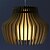 זול אורות תליון-מנורות תלויות ,  וינטאג&#039; אחרים מאפיין for LED עץ/במבוק חדר שינה חדר אוכל חדר עבודה / משרד מסדרון נורה 1