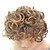 abordables Pelucas sintéticas de moda-Pelucas sintéticas Rizado Rizado Peluca Marrón Pelo sintético Mujer Pelo Ombre Marrón OUO Hair