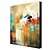 cheap Abstract Paintings-Oil Painting Hand Painted Abstract Modern Stretched Canvas / Rolled Canvas With Stretched Frame or Rolled Without Frame