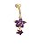 cheap Body Jewelry-Women&#039;s Body Jewelry Navel Ring / Belly Piercing White / Purple / Red Party / Casual Stainless Steel / Alloy Costume Jewelry For Casual Summer