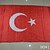 billige Ballonger-kalkun nasjonale flagg tyrkisk flagg 90 x 150cm (uten flaggstang)