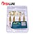 abordables Leurres et mouches pour la pêche-4 pcs Jigs / Leurre Buzzbait &amp; Spinnerbait / Cuillères / Appât métallique / Pêche à la traîne Lure Or 7 g/1/4 Once,80mm mm/3-1/4&quot; pouce,