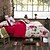 cheap Floral Duvet Covers-Duvet Cover Sets Novelty Polyester Reactive Print 4 Piece