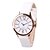 זול שעונים אופנתיים-בגדי ריקוד נשים שעון יד קווארץ דמוי עור מרופד לבן מכירה חמה אנלוגי קסם אופנתי שעוני שמלה - לבן שנה אחת חיי סוללה / Tianqiu 377